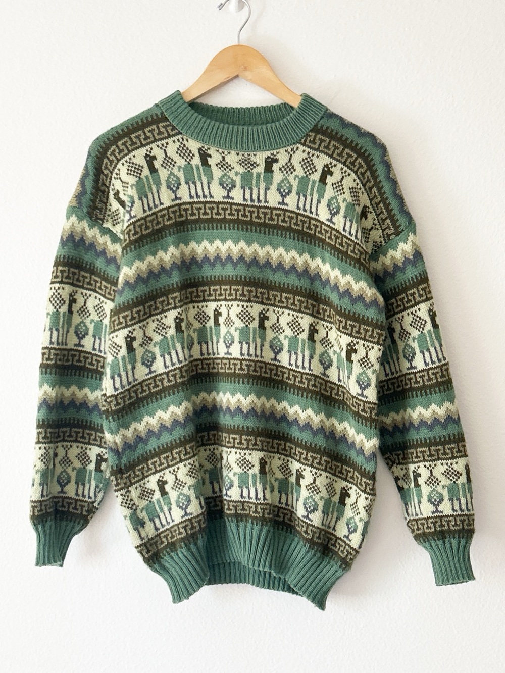 New Handmade in Peru Alpaca Sweater